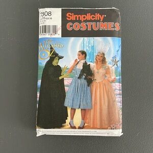 Simplicity Costumes Pattern - Wizard of Oz